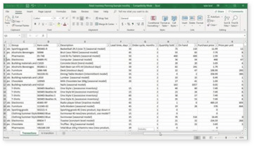 Developing data files